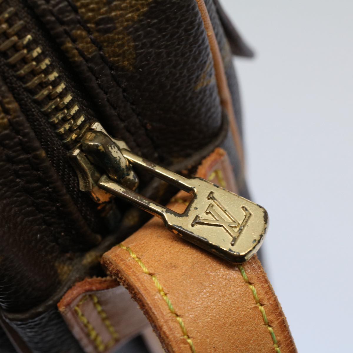 LOUIS VUITTON Monogram Jeune Fille GM Shoulder Bag M51225 LV 55006