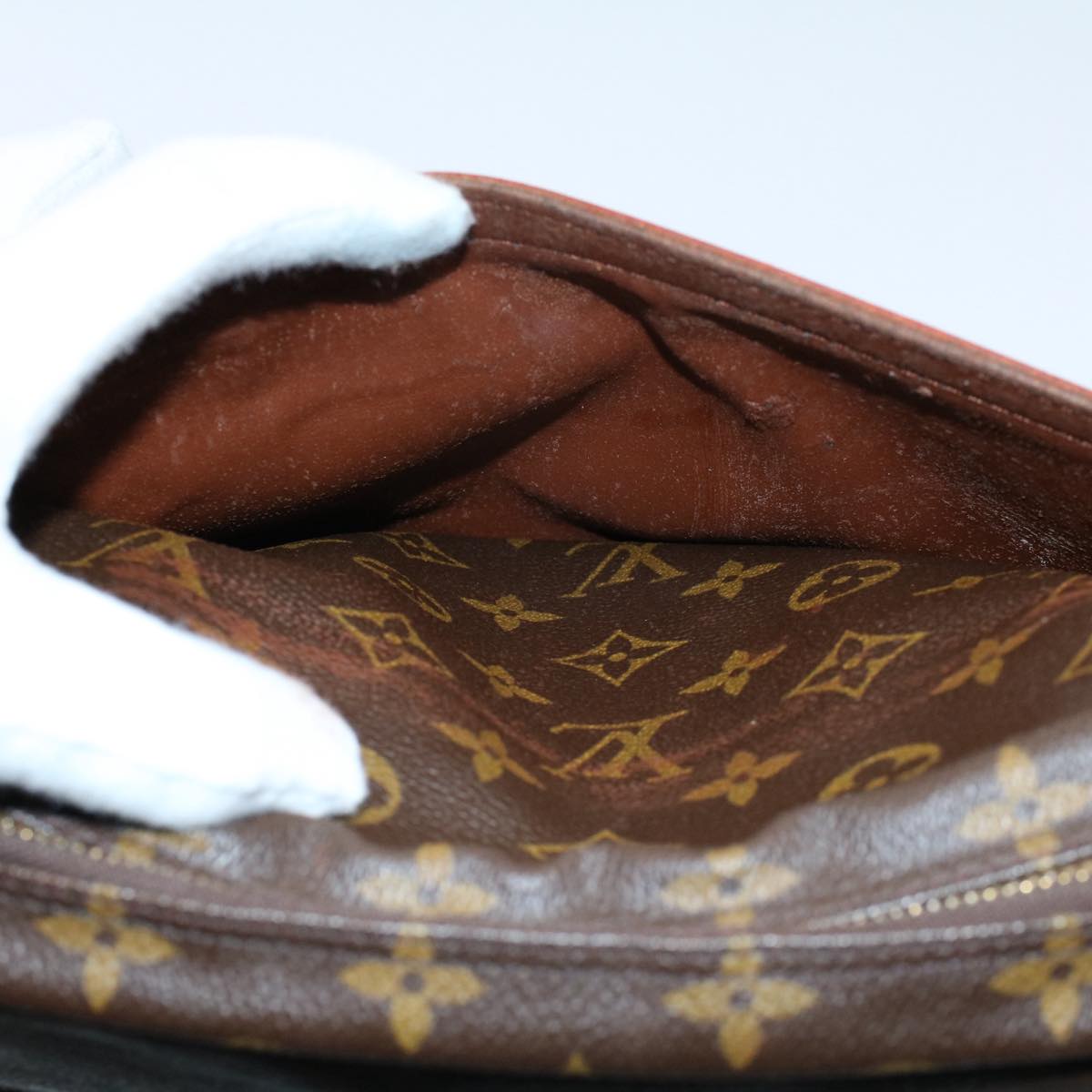 LOUIS VUITTON Monogram Jeune Fille GM Shoulder Bag M51225 LV 55006