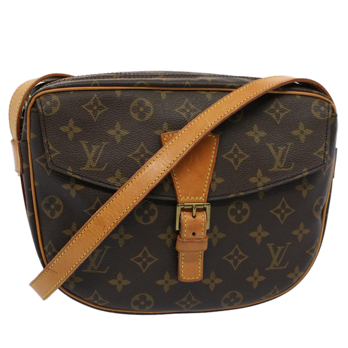 LOUIS VUITTON Monogram Jeune Fille GM Shoulder Bag M51225 LV 55006