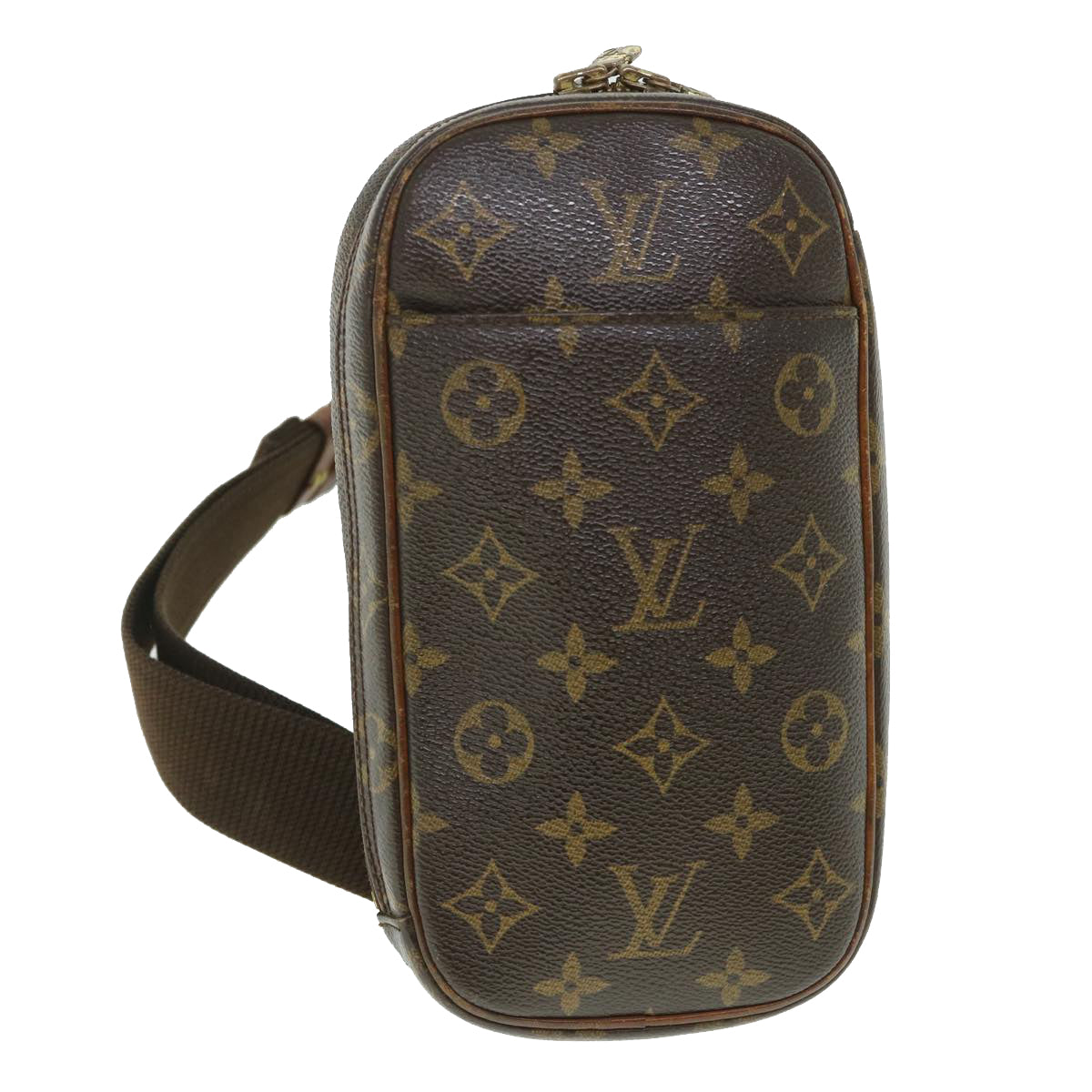 LOUIS VUITTON Monogram Pochette Gange Shoulder Bag M51870 LV 55012