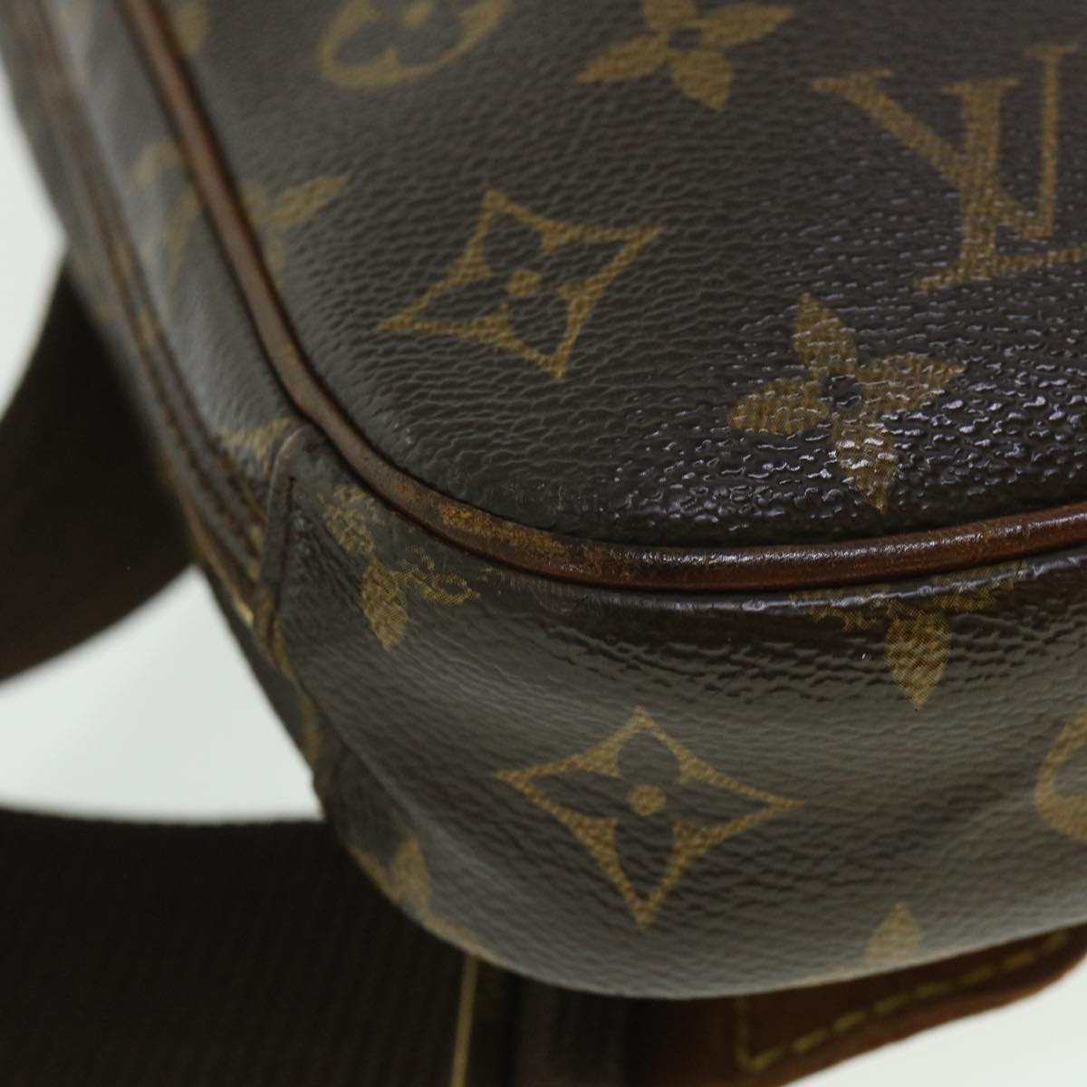 LOUIS VUITTON Monogram Pochette Gange Shoulder Bag M51870 LV 55012