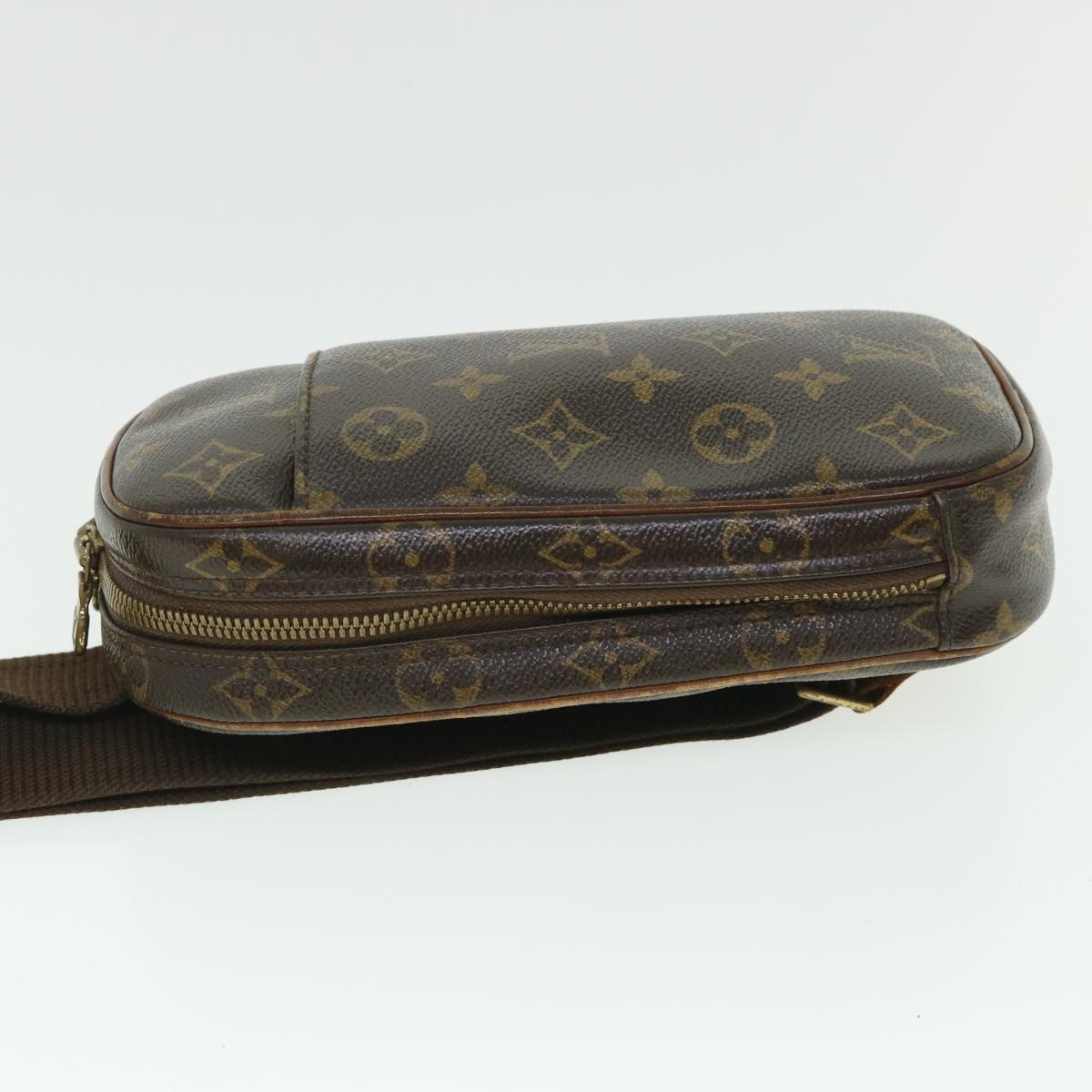 LOUIS VUITTON Monogram Pochette Gange Shoulder Bag M51870 LV 55012