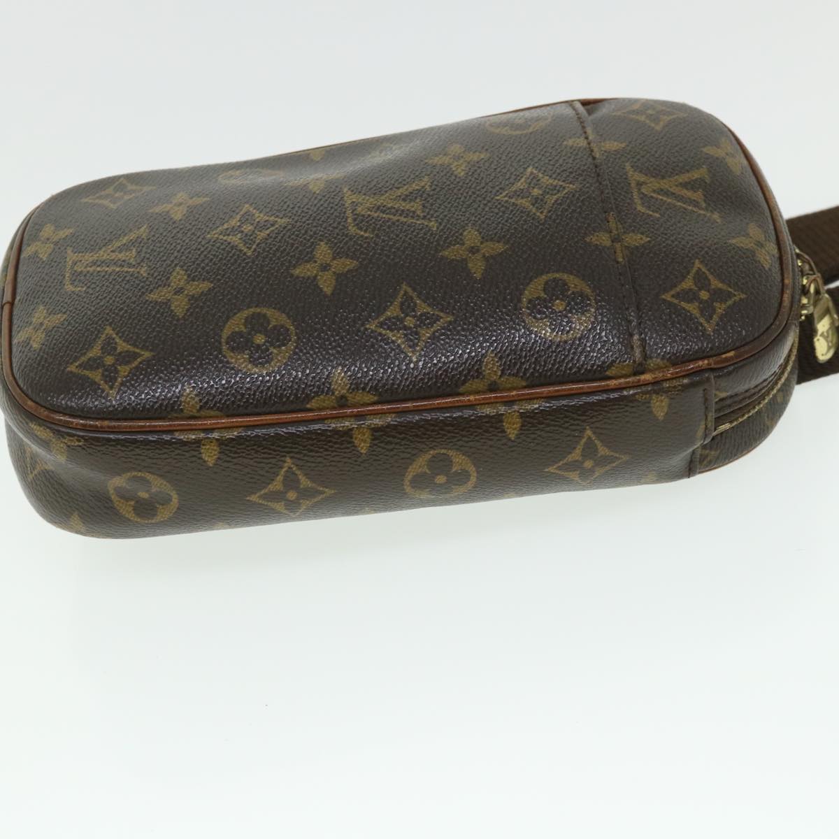LOUIS VUITTON Monogram Pochette Gange Shoulder Bag M51870 LV 55012