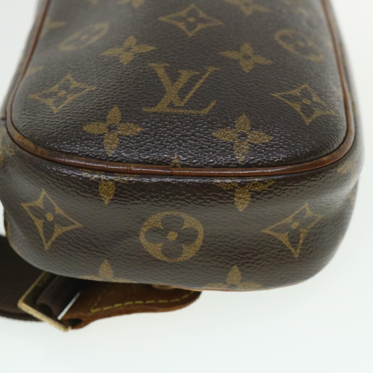 LOUIS VUITTON Monogram Pochette Gange Shoulder Bag M51870 LV 55012