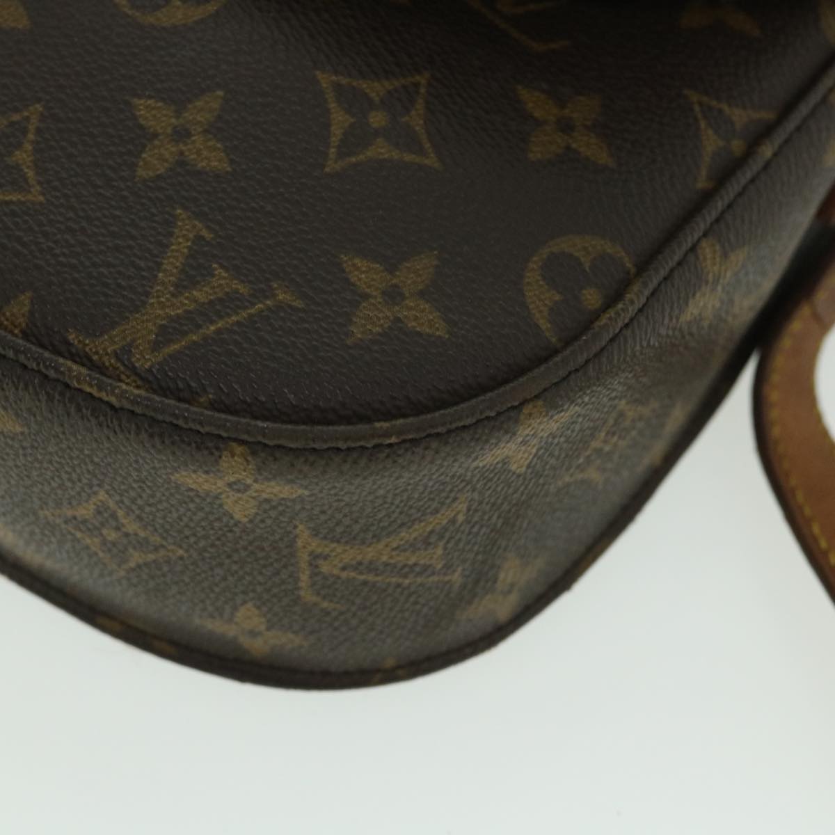 LOUIS VUITTON Monogram Saint Cloud GM Shoulder Bag M51242 LV 55030