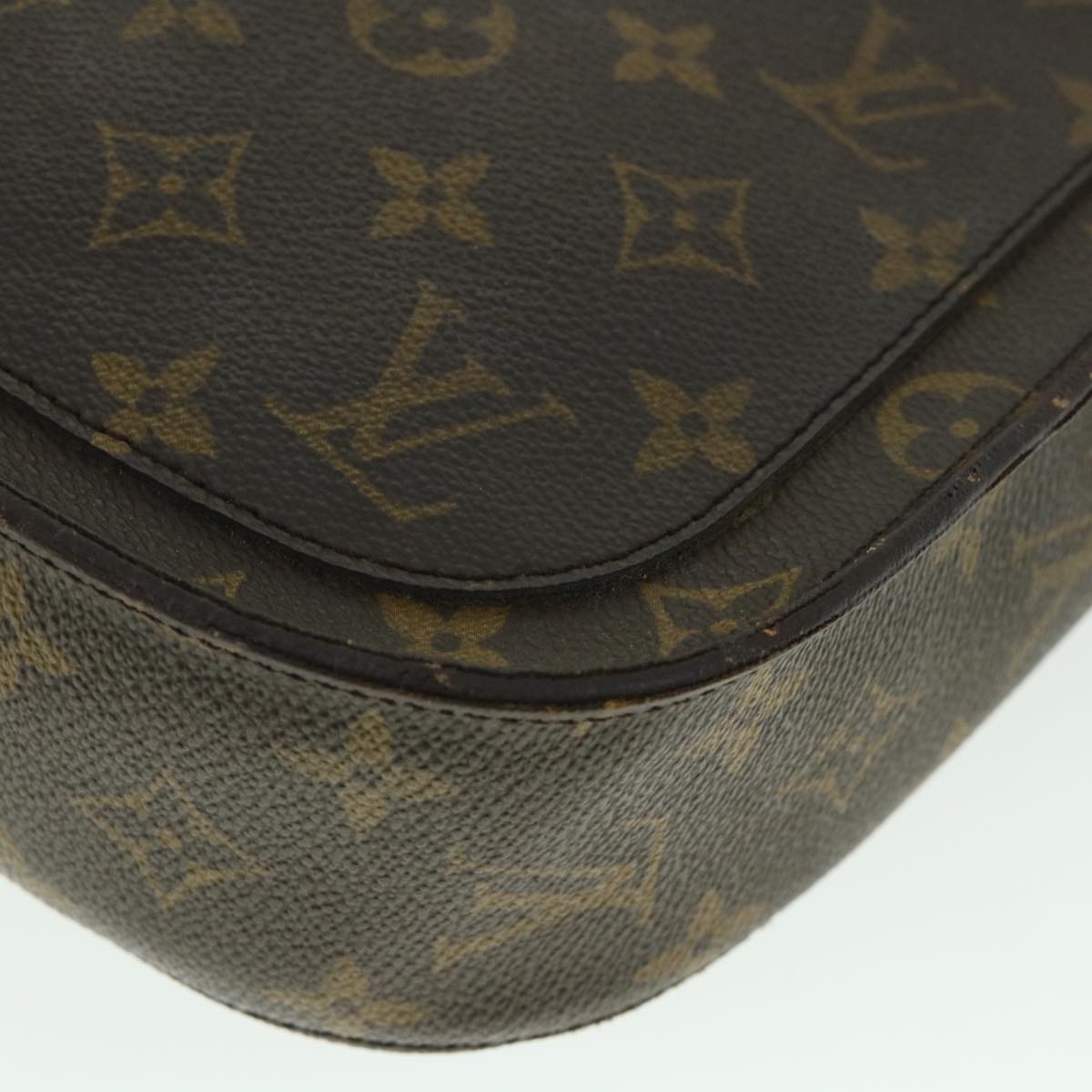 LOUIS VUITTON Monogram Saint Cloud GM Shoulder Bag M51242 LV 55030