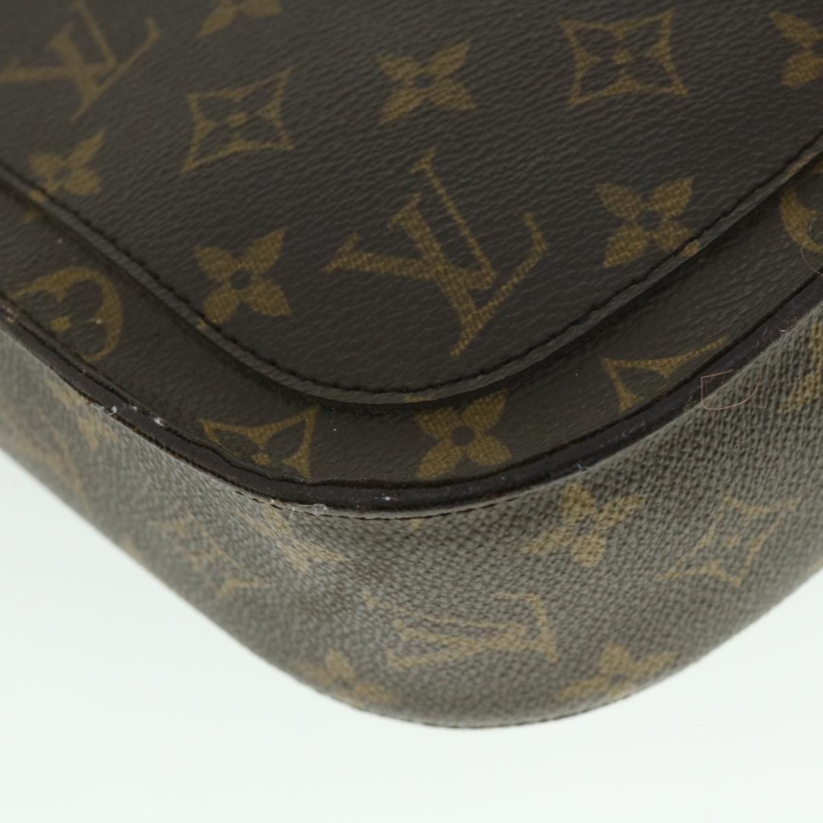 LOUIS VUITTON Monogram Saint Cloud GM Shoulder Bag M51242 LV 55030