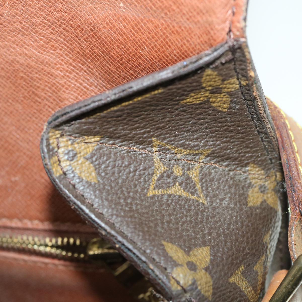 LOUIS VUITTON Monogram Saint Cloud GM Shoulder Bag M51242 LV 55030