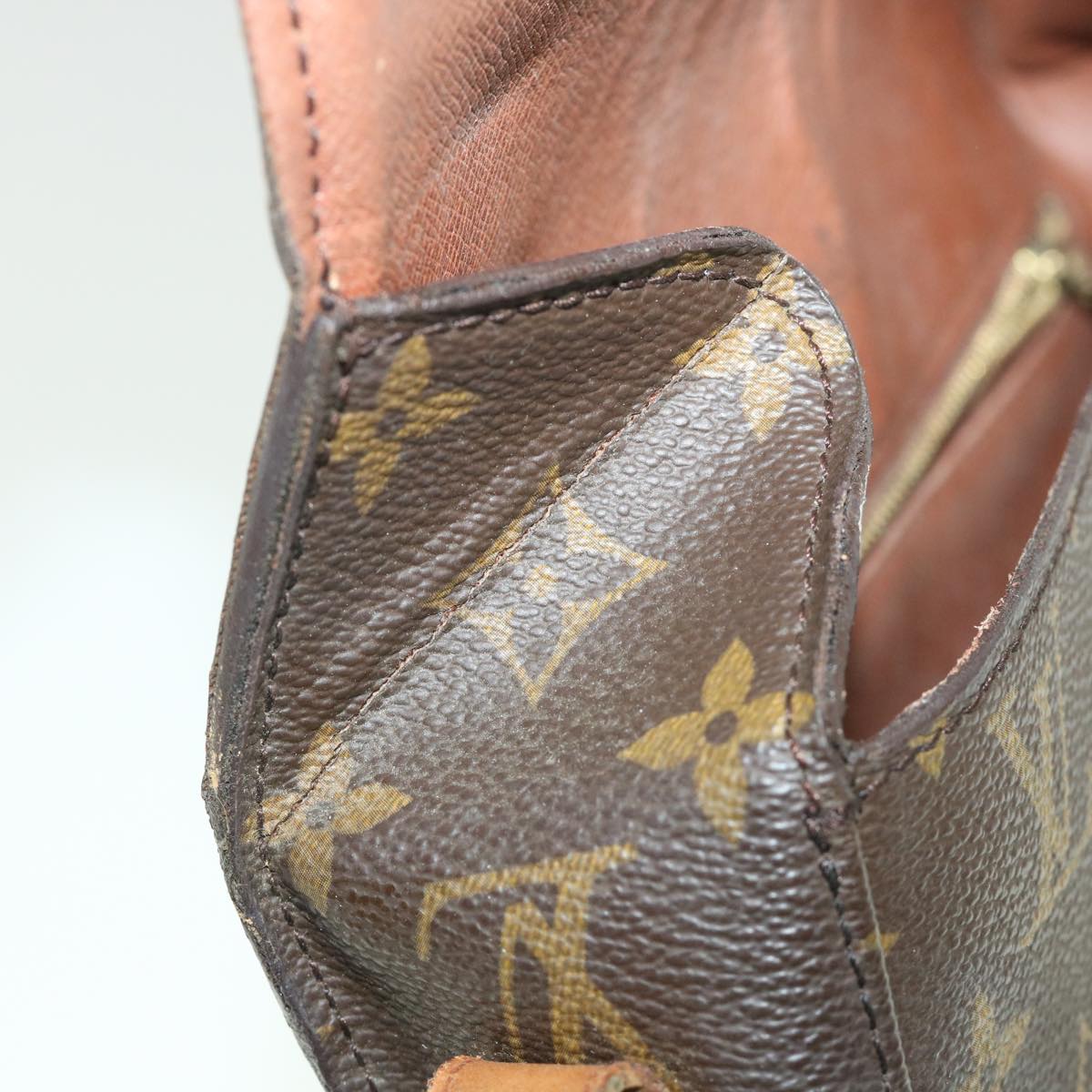 LOUIS VUITTON Monogram Saint Cloud GM Shoulder Bag M51242 LV 55030