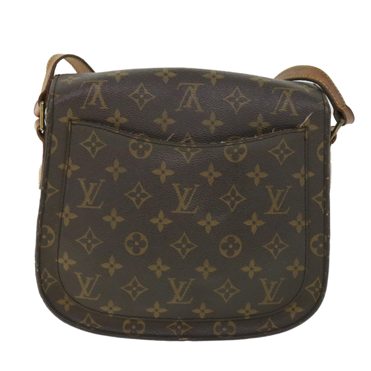 LOUIS VUITTON Monogram Saint Cloud GM Shoulder Bag M51242 LV 55030