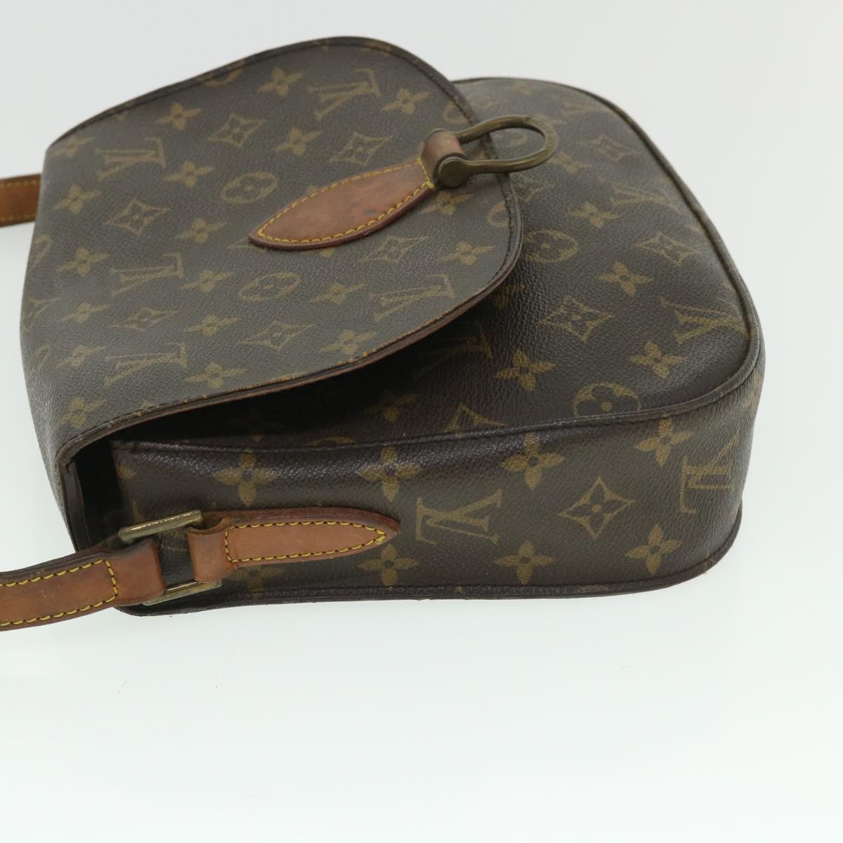 LOUIS VUITTON Monogram Saint Cloud GM Shoulder Bag M51242 LV 55030