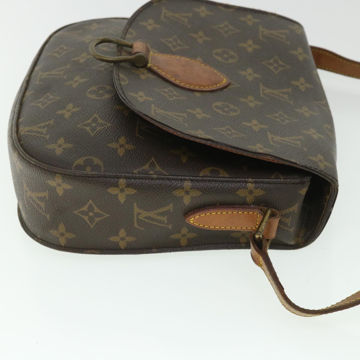 LOUIS VUITTON Monogram Saint Cloud GM Shoulder Bag M51242 LV 55030