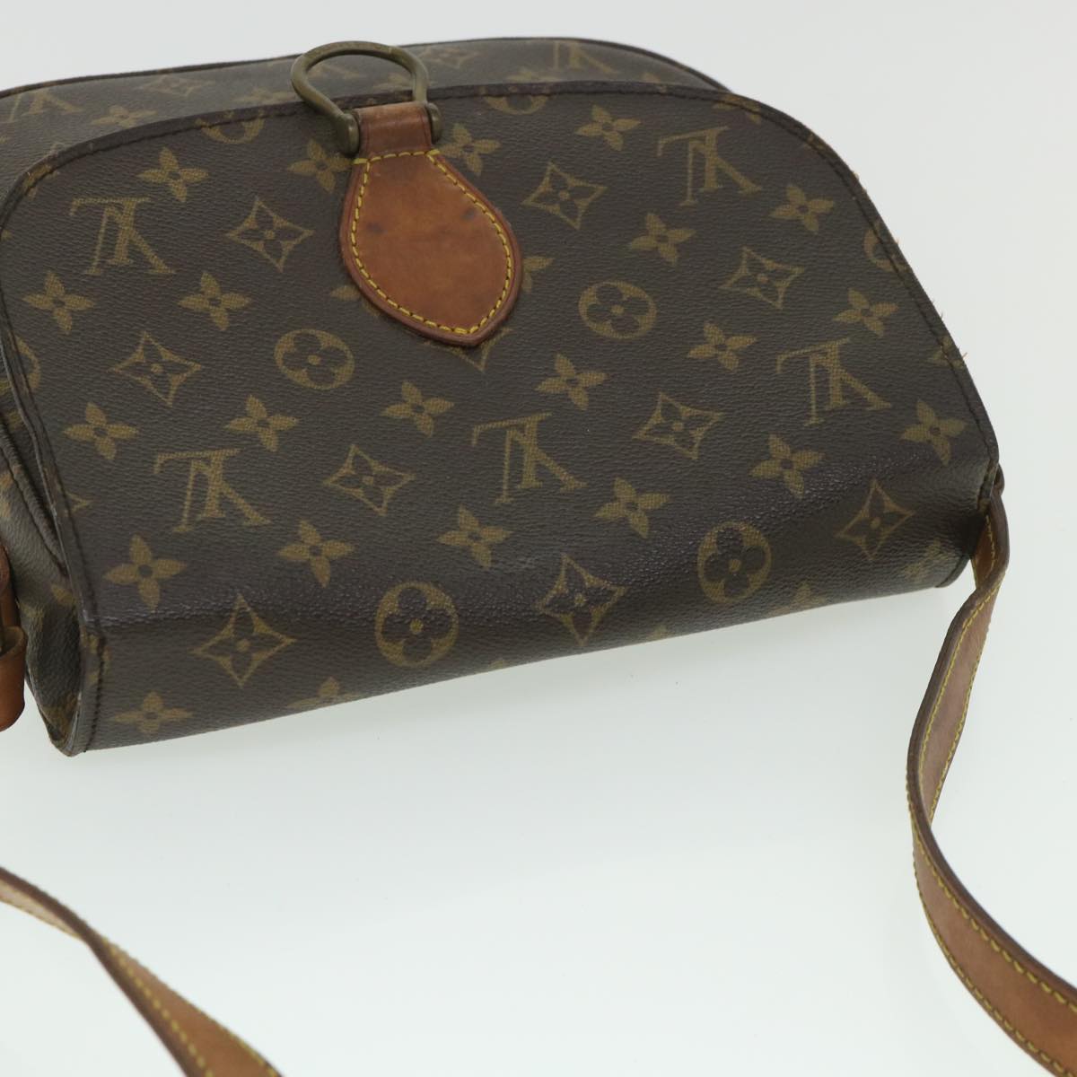 LOUIS VUITTON Monogram Saint Cloud GM Shoulder Bag M51242 LV 55030