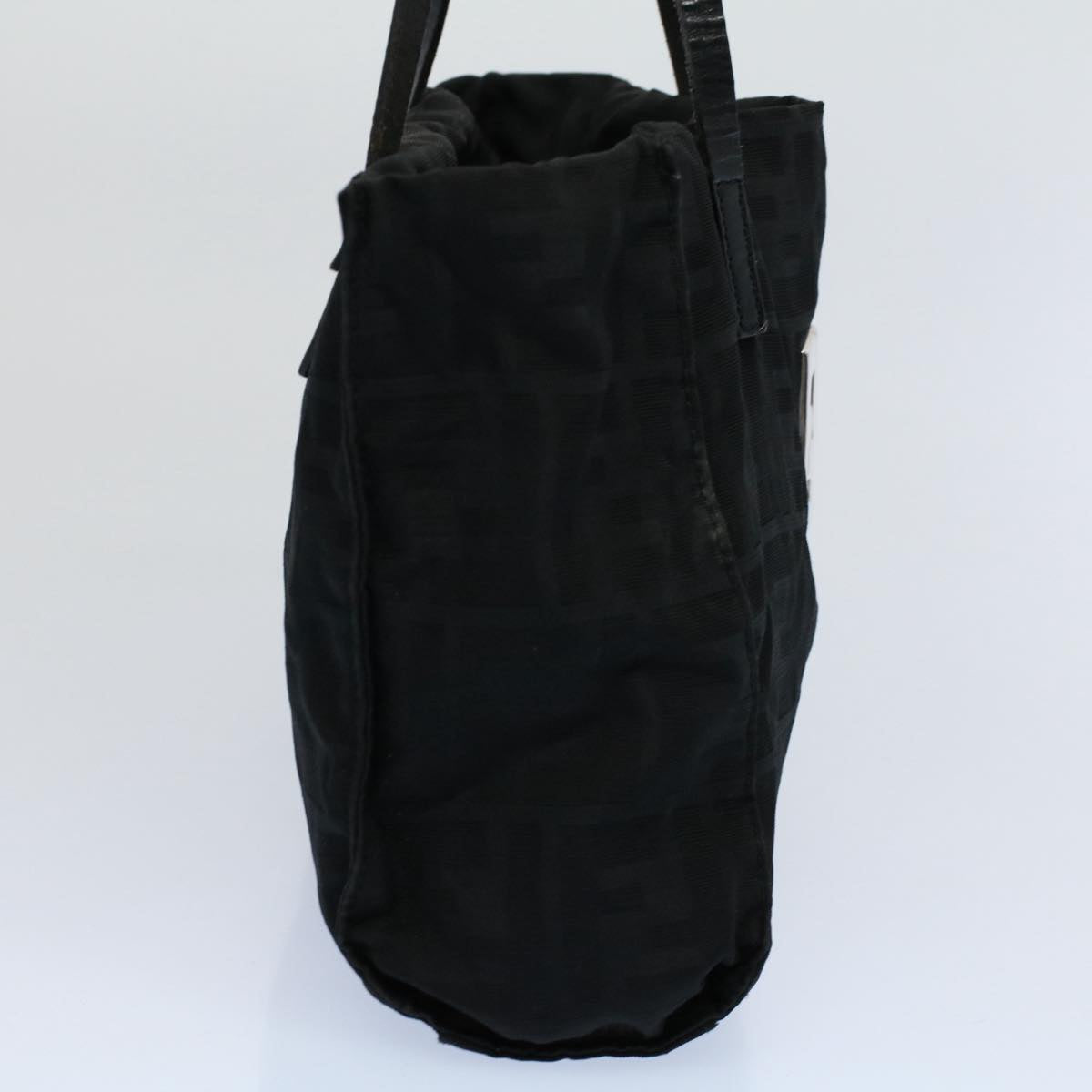 Luxury FendiZucca Canvas Tote Bag Black55033