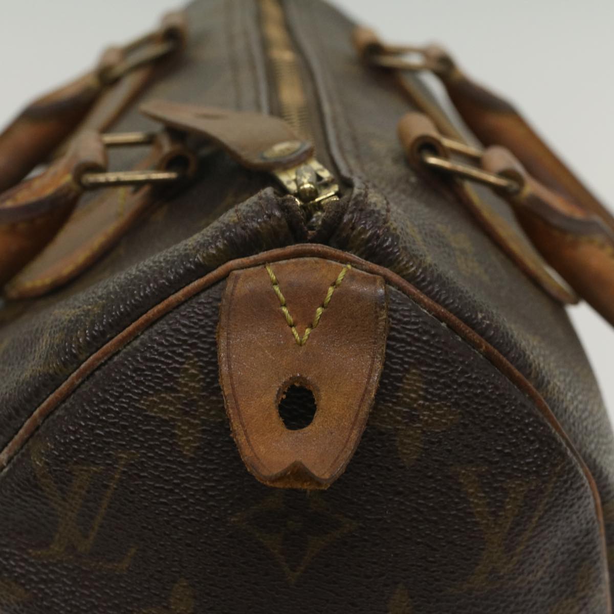 LOUIS VUITTON Monogram Speedy 25 Hand Bag M41528 LV 55034
