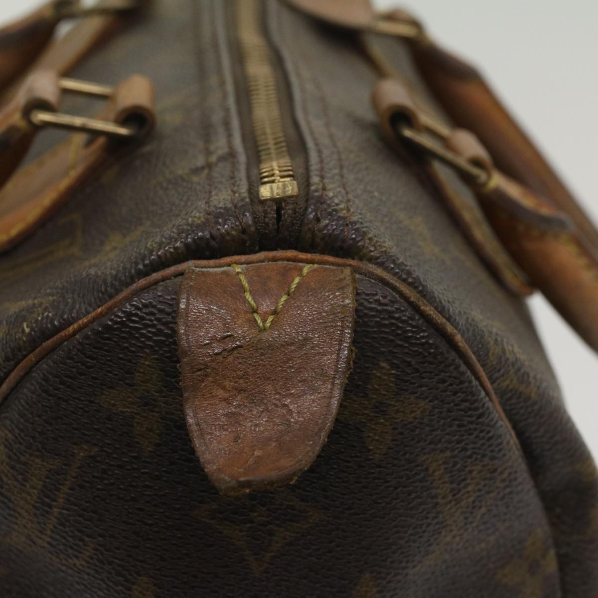 LOUIS VUITTON Monogram Speedy 25 Hand Bag M41528 LV 55034