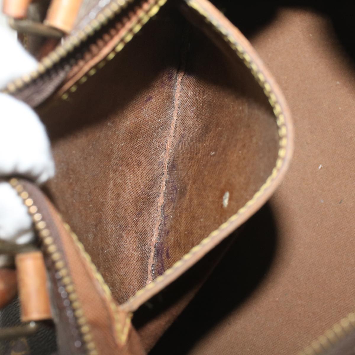 LOUIS VUITTON Monogram Speedy 25 Hand Bag M41528 LV 55034