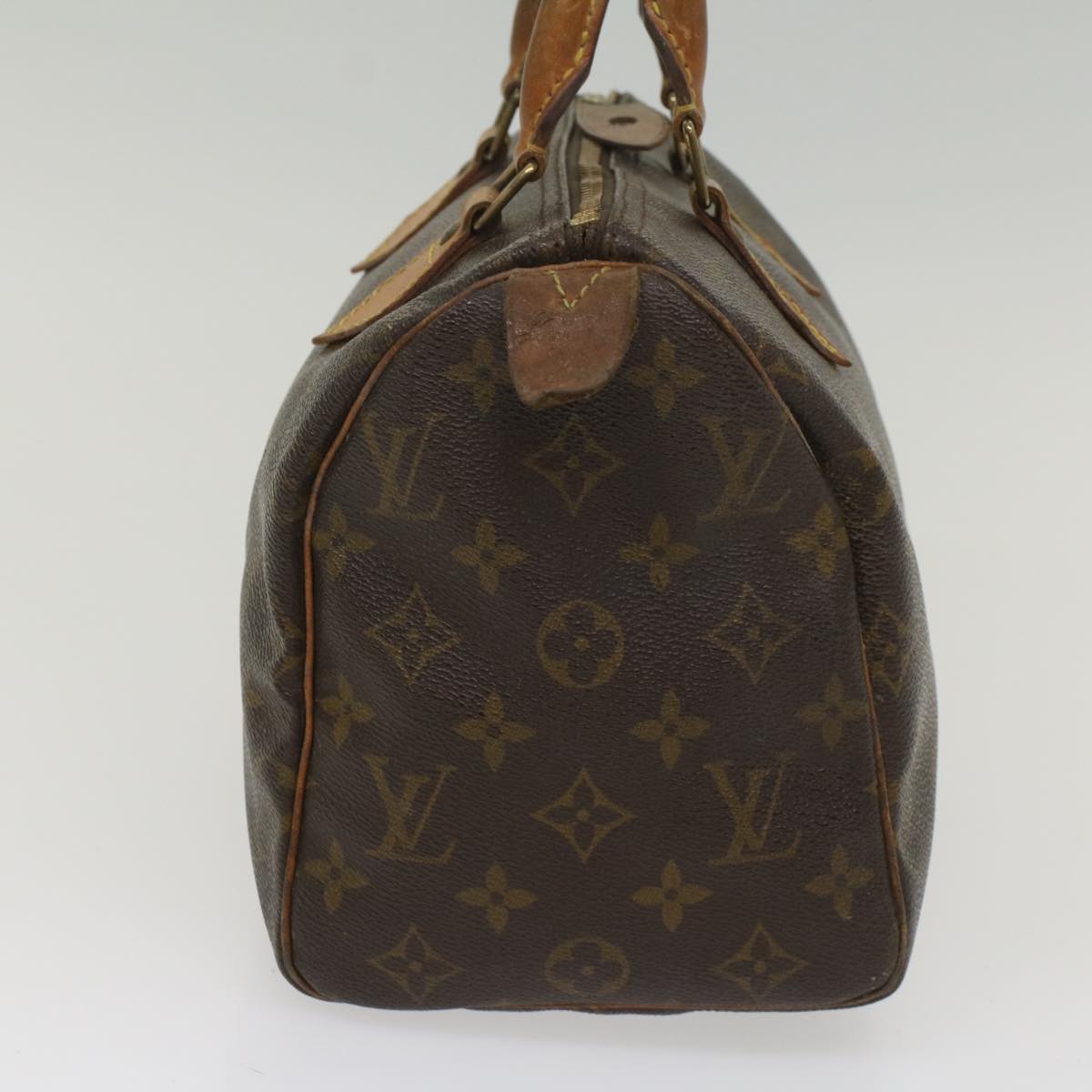 LOUIS VUITTON Monogram Speedy 25 Hand Bag M41528 LV 55034
