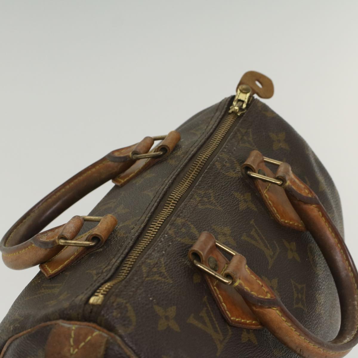 LOUIS VUITTON Monogram Speedy 25 Hand Bag M41528 LV 55034
