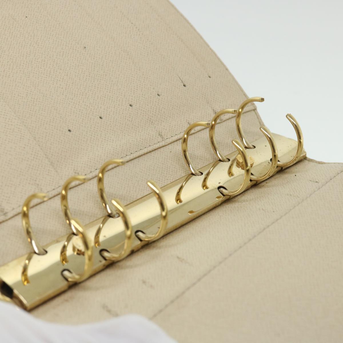 LOUIS VUITTON Damier Azur Agenda MM Day Planner Cover R20707 LV 55041