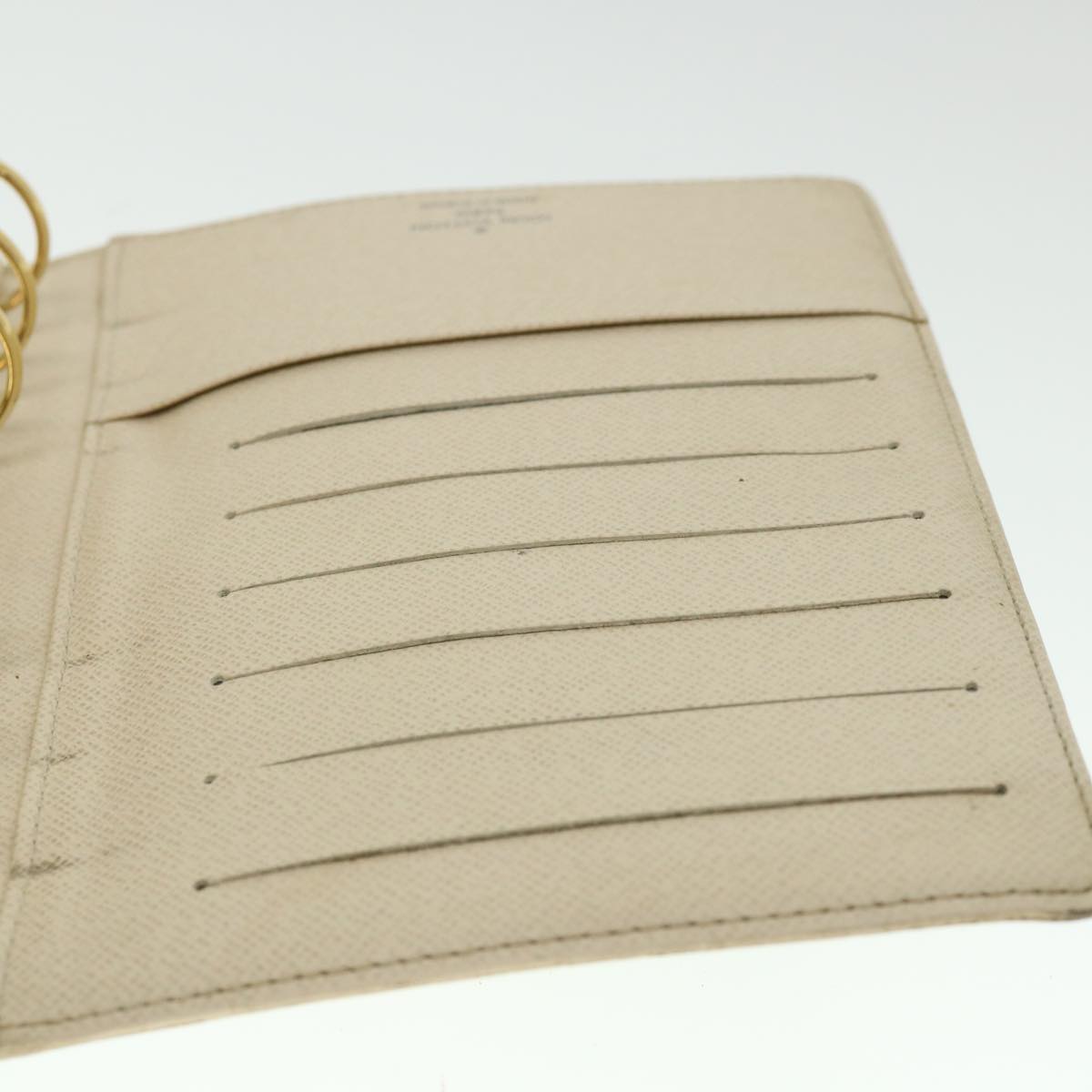 LOUIS VUITTON Damier Azur Agenda MM Day Planner Cover R20707 LV 55041