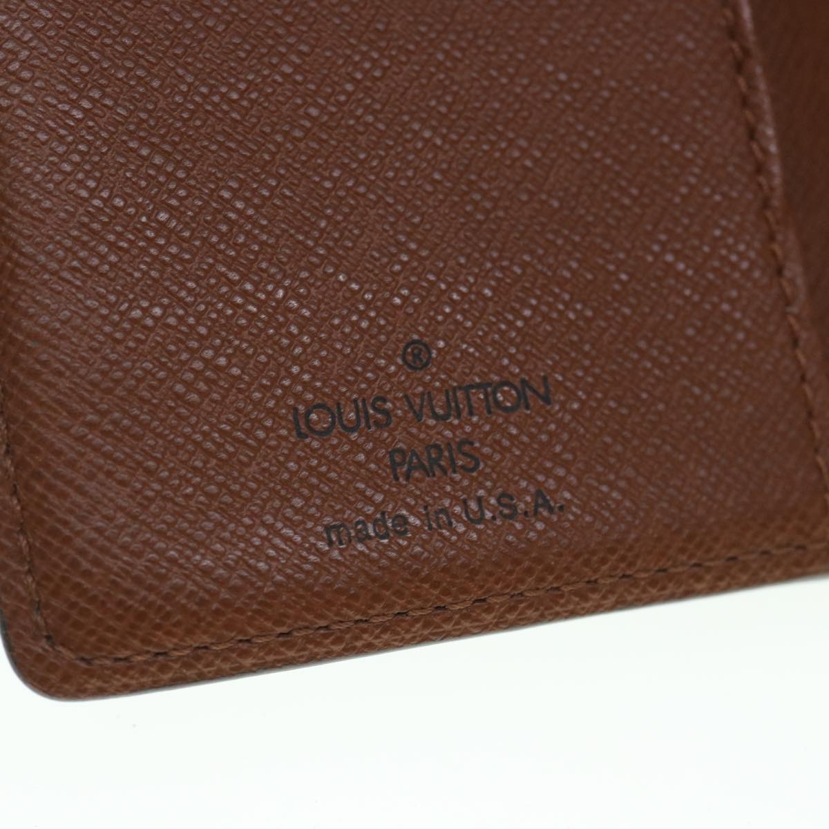 LOUIS VUITTON Monogram Agenda PM Day Planner Cover R20005 LV 55042