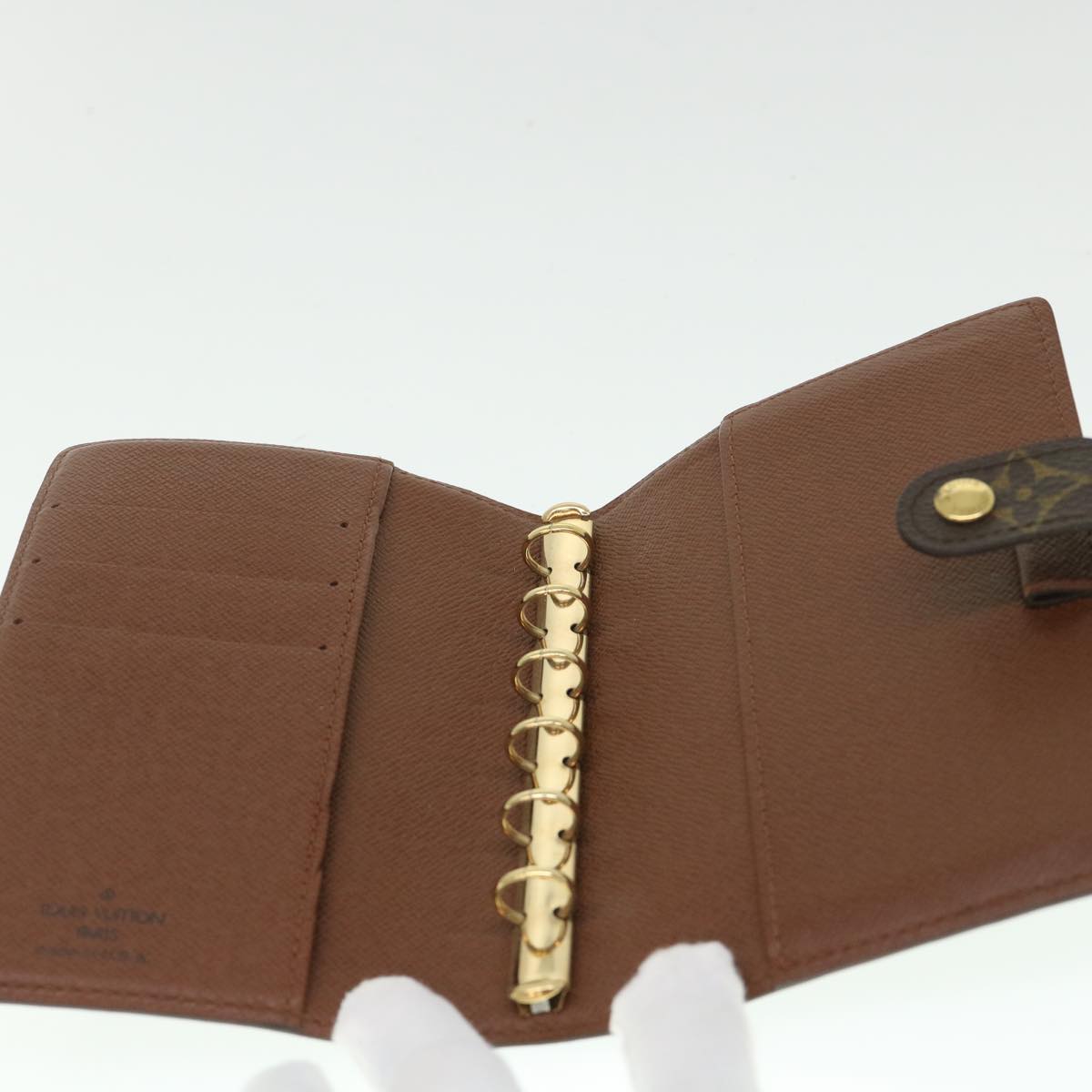 LOUIS VUITTON Monogram Agenda PM Day Planner Cover R20005 LV 55042
