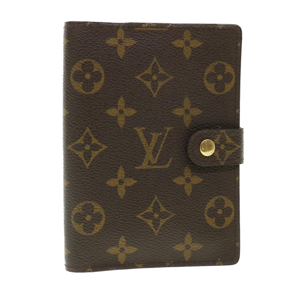 LOUIS VUITTON Monogram Agenda PM Day Planner Cover R20005 LV 55042