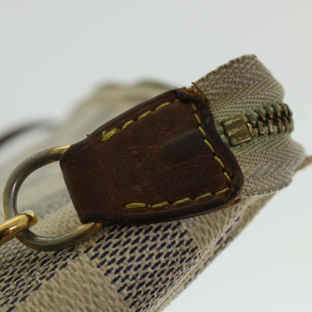 LOUIS VUITTON Damier Azur Pochette Accessoires Pouch N51986 LV 55044