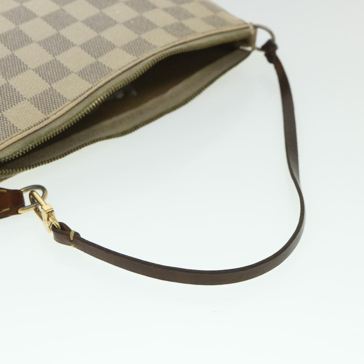 LOUIS VUITTON Damier Azur Pochette Accessoires Pouch N51986 LV 55044