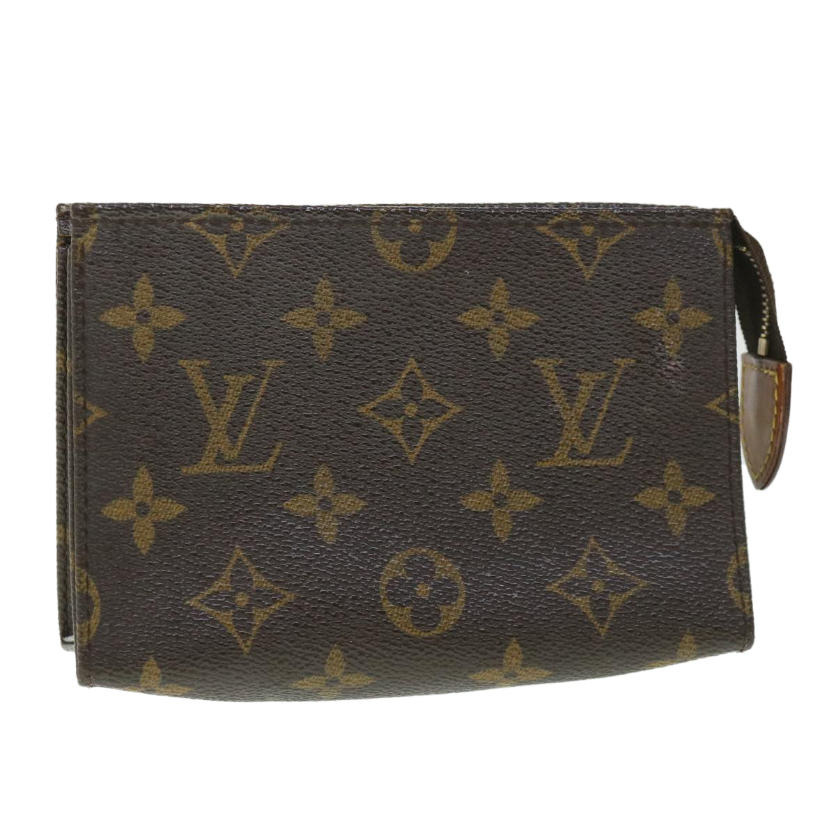 LOUIS VUITTON Monogram Poche Toilette 15 Pouch M47546 LV 55045