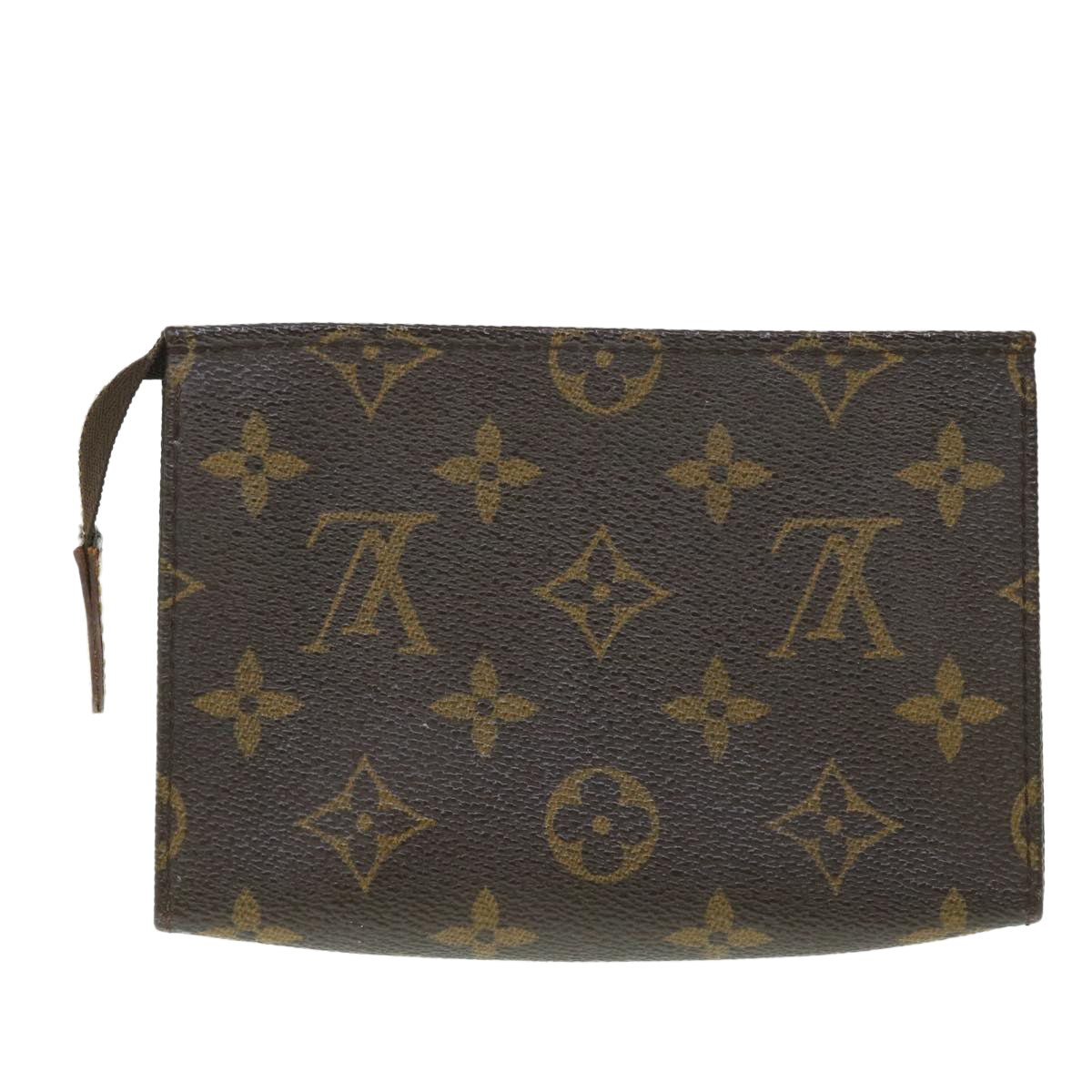 LOUIS VUITTON Monogram Poche Toilette 15 Pouch M47546 LV 55045