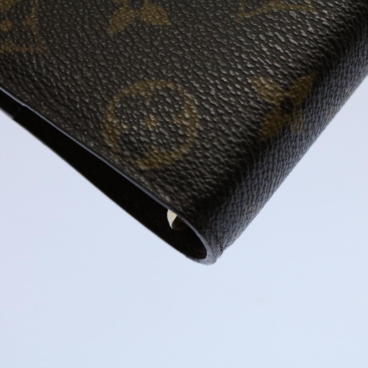 LOUIS VUITTON Monogram Agenda Scrap Book Day Planner Cover R20955 LV 55046A