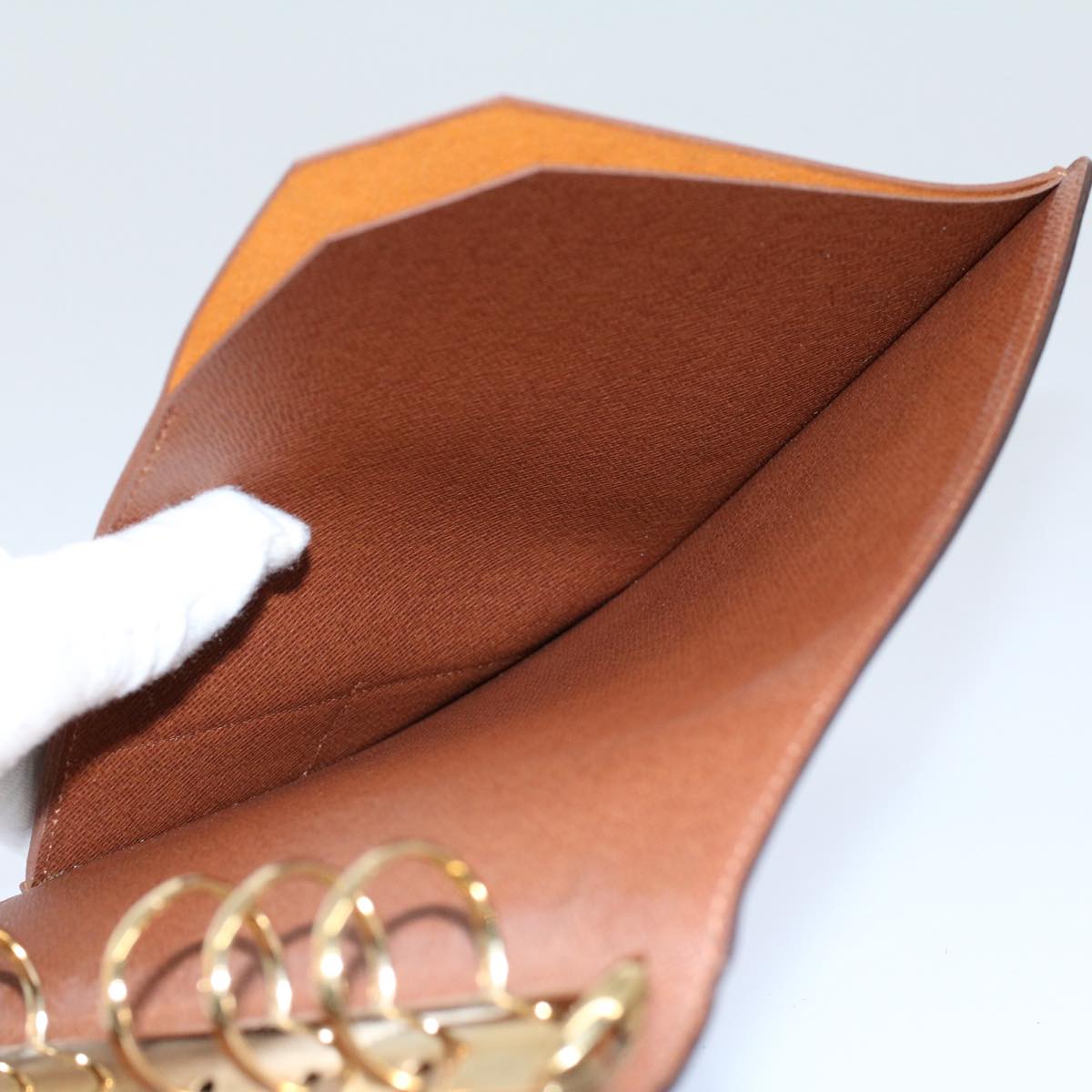LOUIS VUITTON Monogram Agenda Scrap Book Day Planner Cover R20955 LV 55046A
