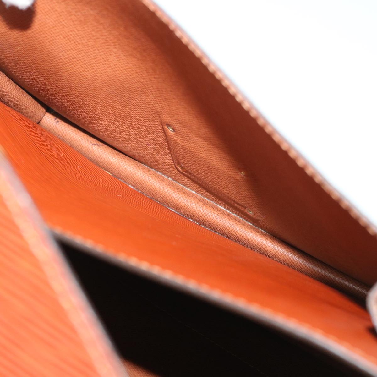 LOUIS VUITTON Epi Monceau Hand Bag Brown M52123 LV 55049