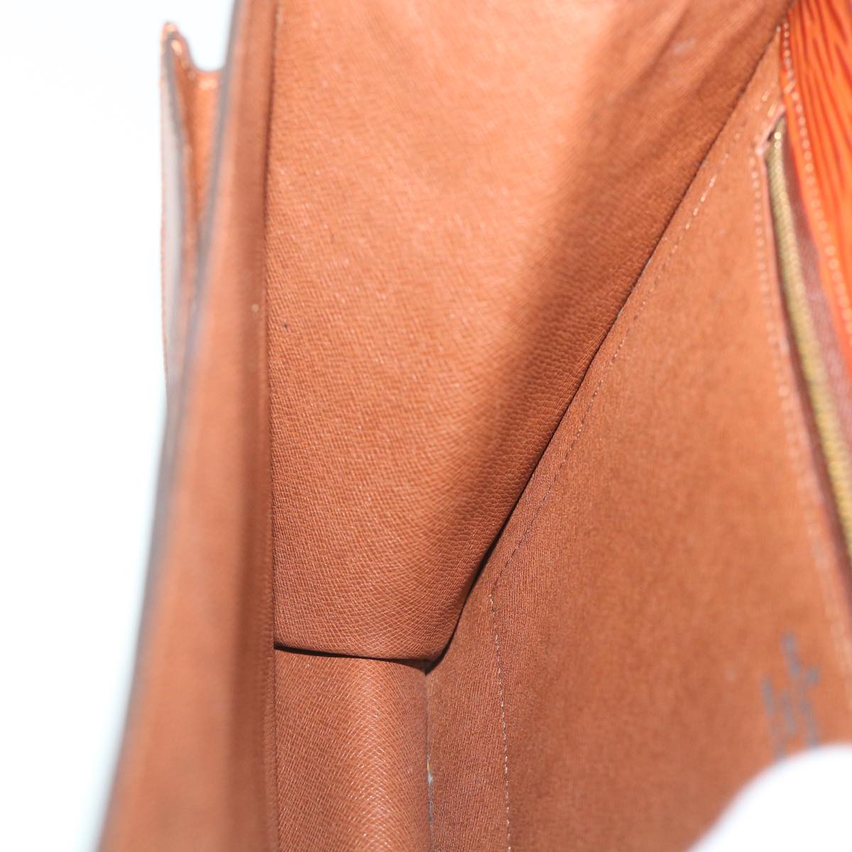 LOUIS VUITTON Epi Monceau Hand Bag Brown M52123 LV 55049