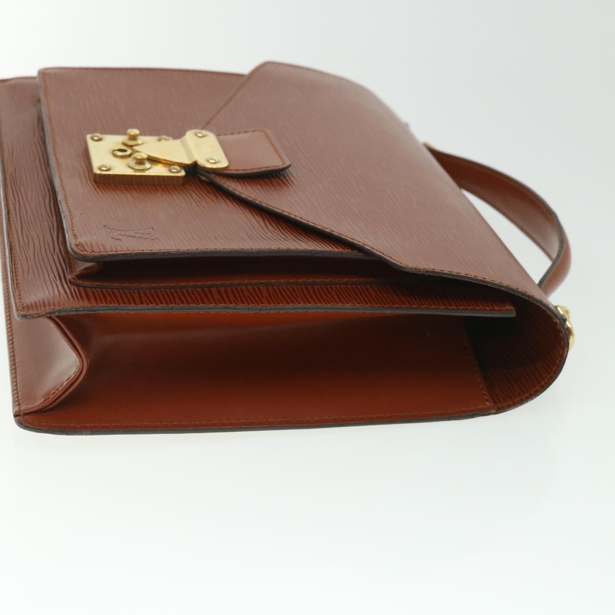 LOUIS VUITTON Epi Monceau Hand Bag Brown M52123 LV 55049