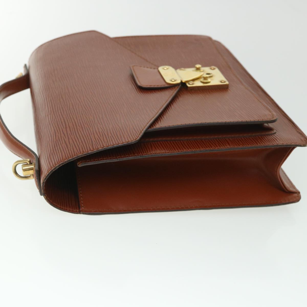 LOUIS VUITTON Epi Monceau Hand Bag Brown M52123 LV 55049