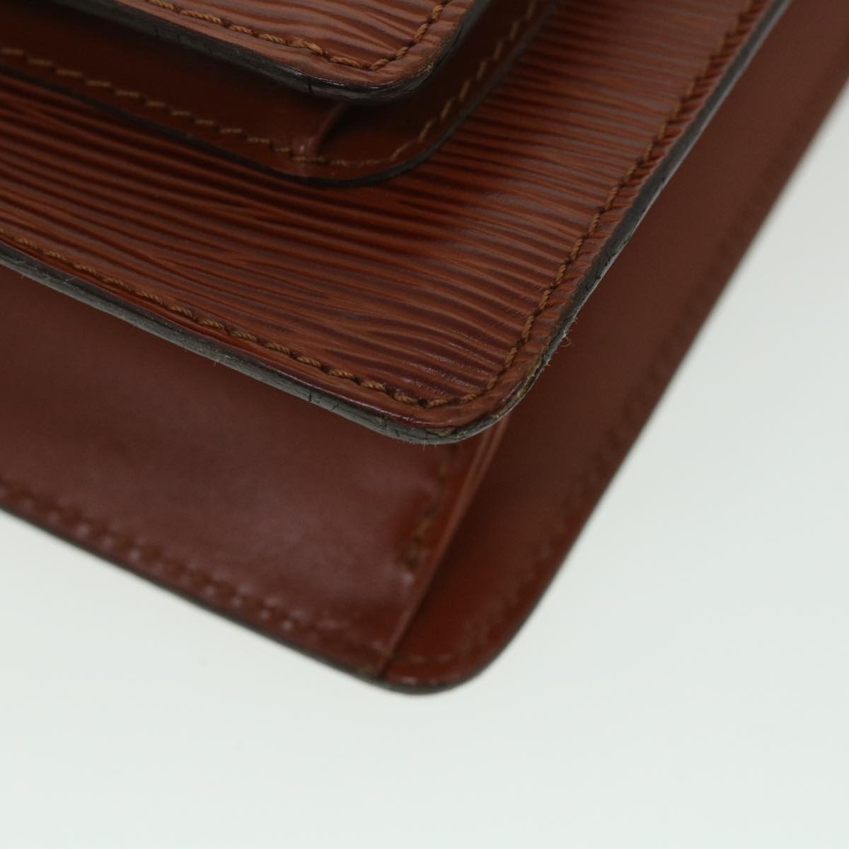 LOUIS VUITTON Epi Monceau Hand Bag Brown M52123 LV 55049