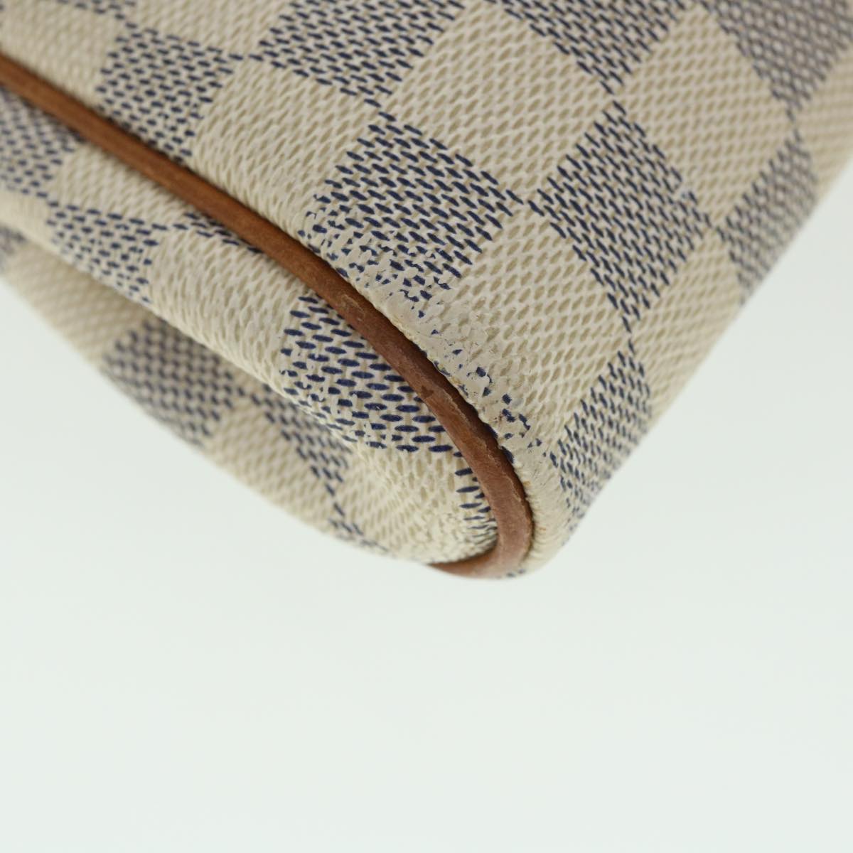 LOUIS VUITTON Damier Azur Eva Shoulder Bag 2way N55214 LV 55052
