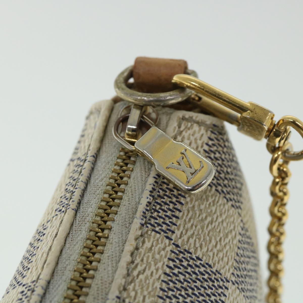 LOUIS VUITTON Damier Azur Eva Shoulder Bag 2way N55214 LV 55052