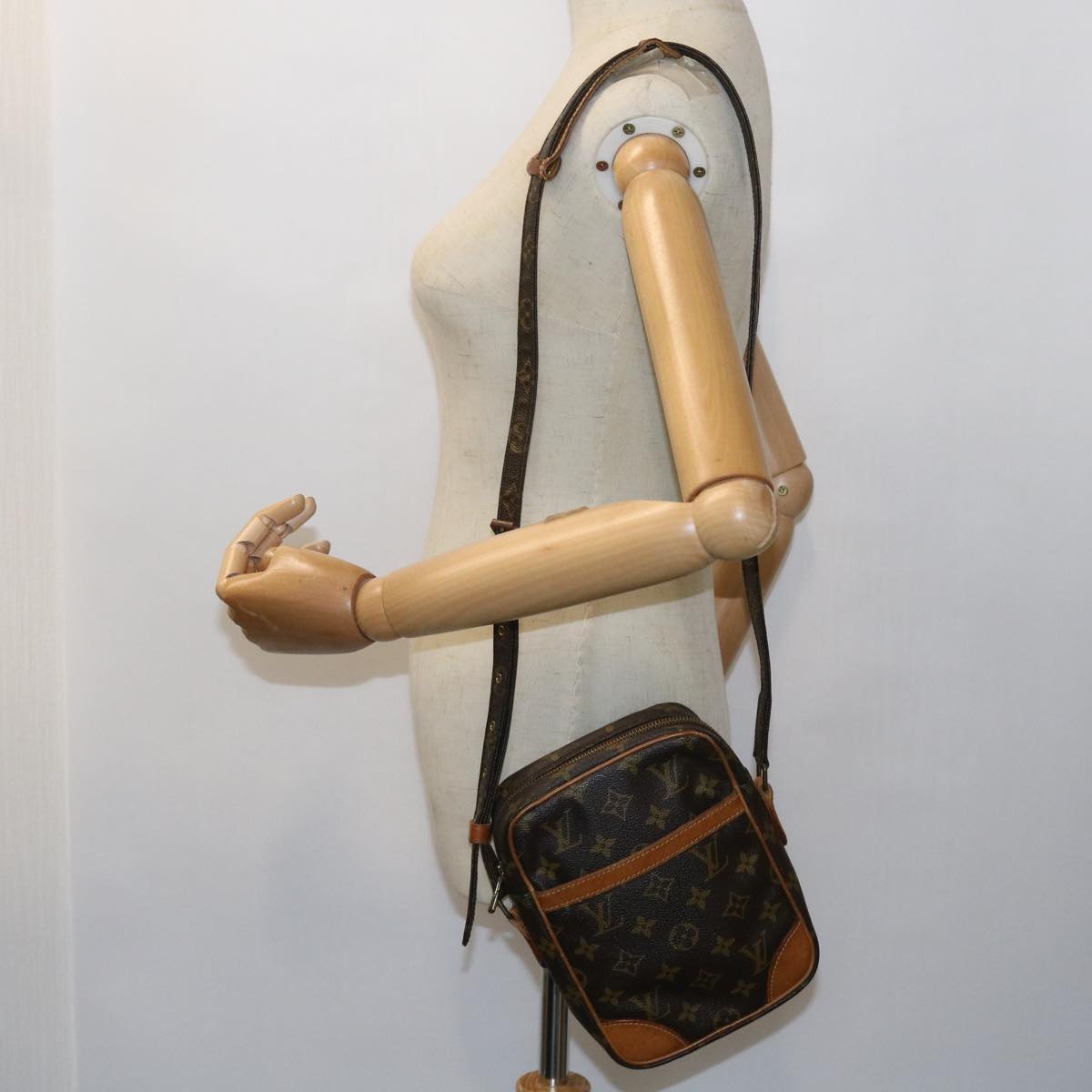LOUIS VUITTON Monogram Danube Shoulder Bag M45266 LV 55053