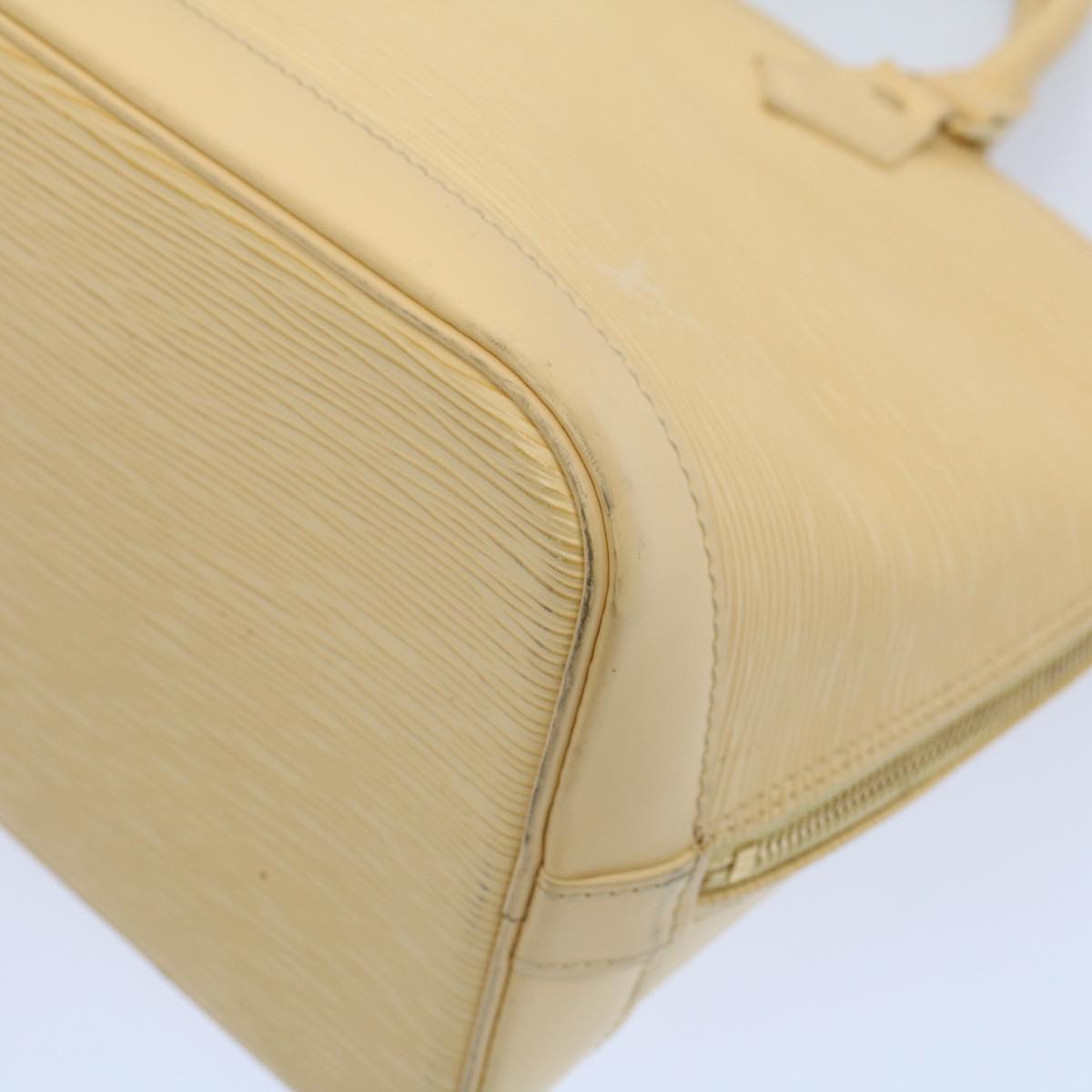 LOUIS VUITTON Epi Alma Hand Bag Cream Vanilla M5214A LV 55059