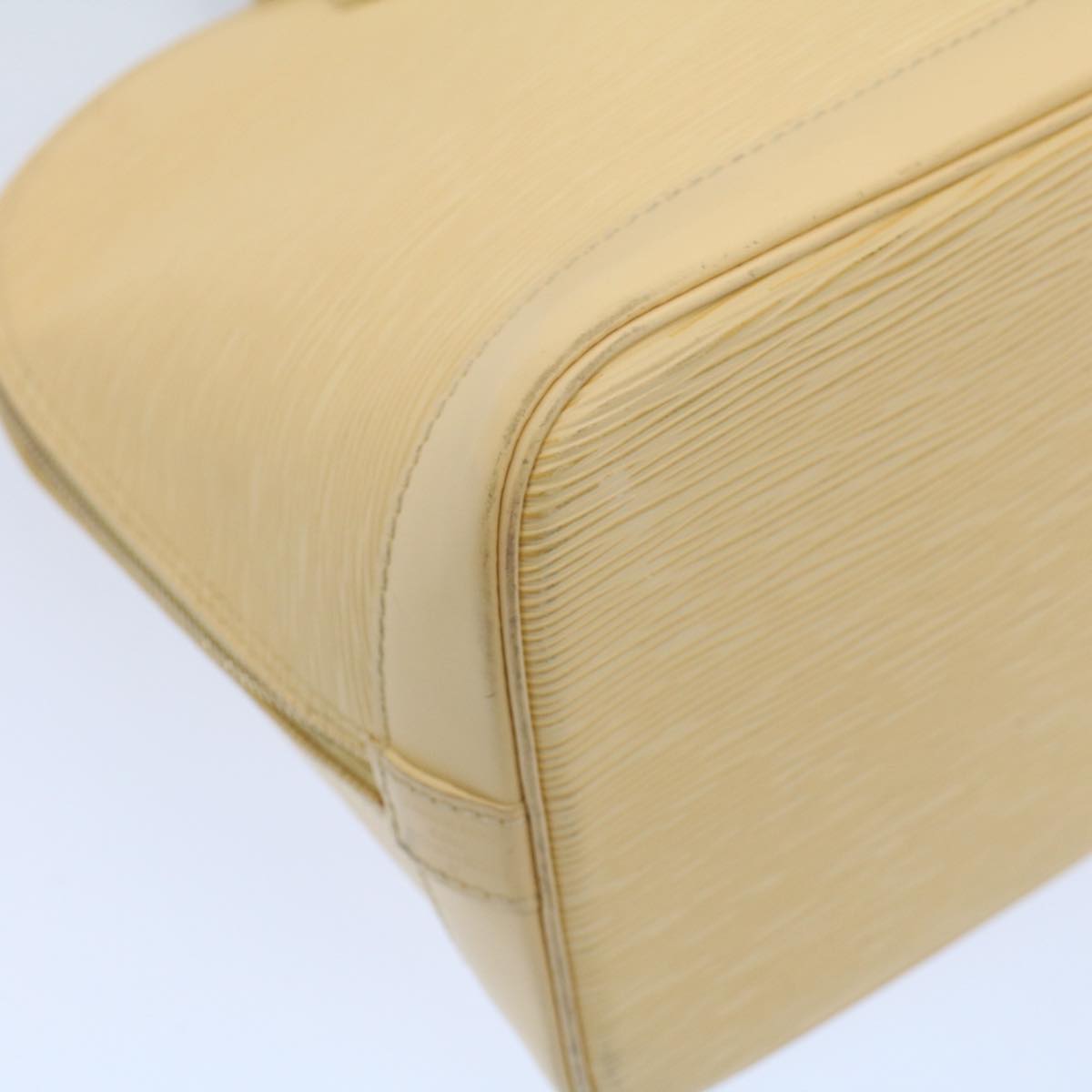 LOUIS VUITTON Epi Alma Hand Bag Cream Vanilla M5214A LV 55059