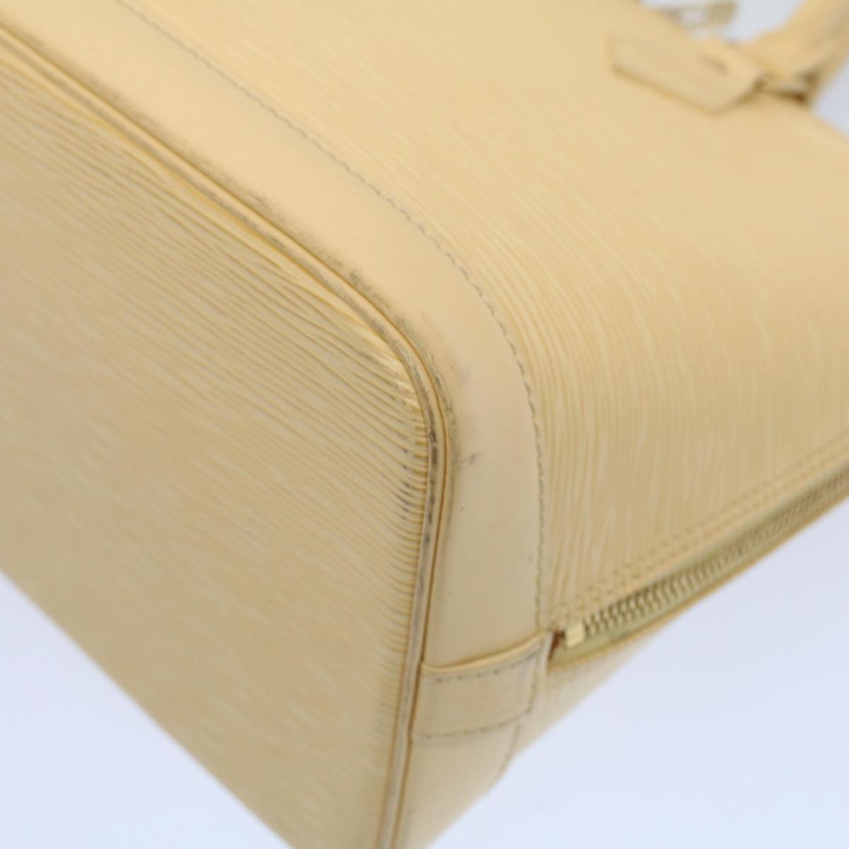 LOUIS VUITTON Epi Alma Hand Bag Cream Vanilla M5214A LV 55059