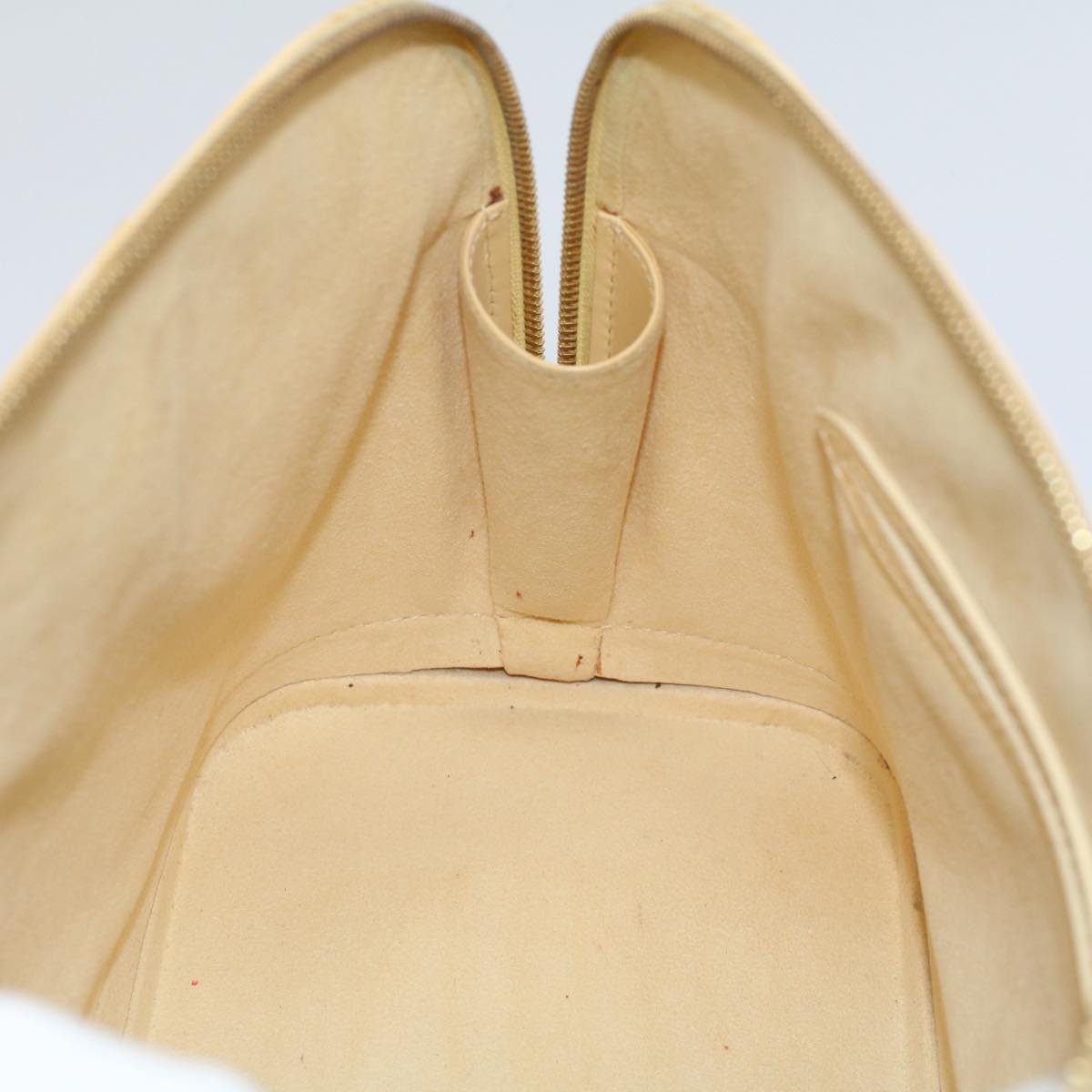 LOUIS VUITTON Epi Alma Hand Bag Cream Vanilla M5214A LV 55059