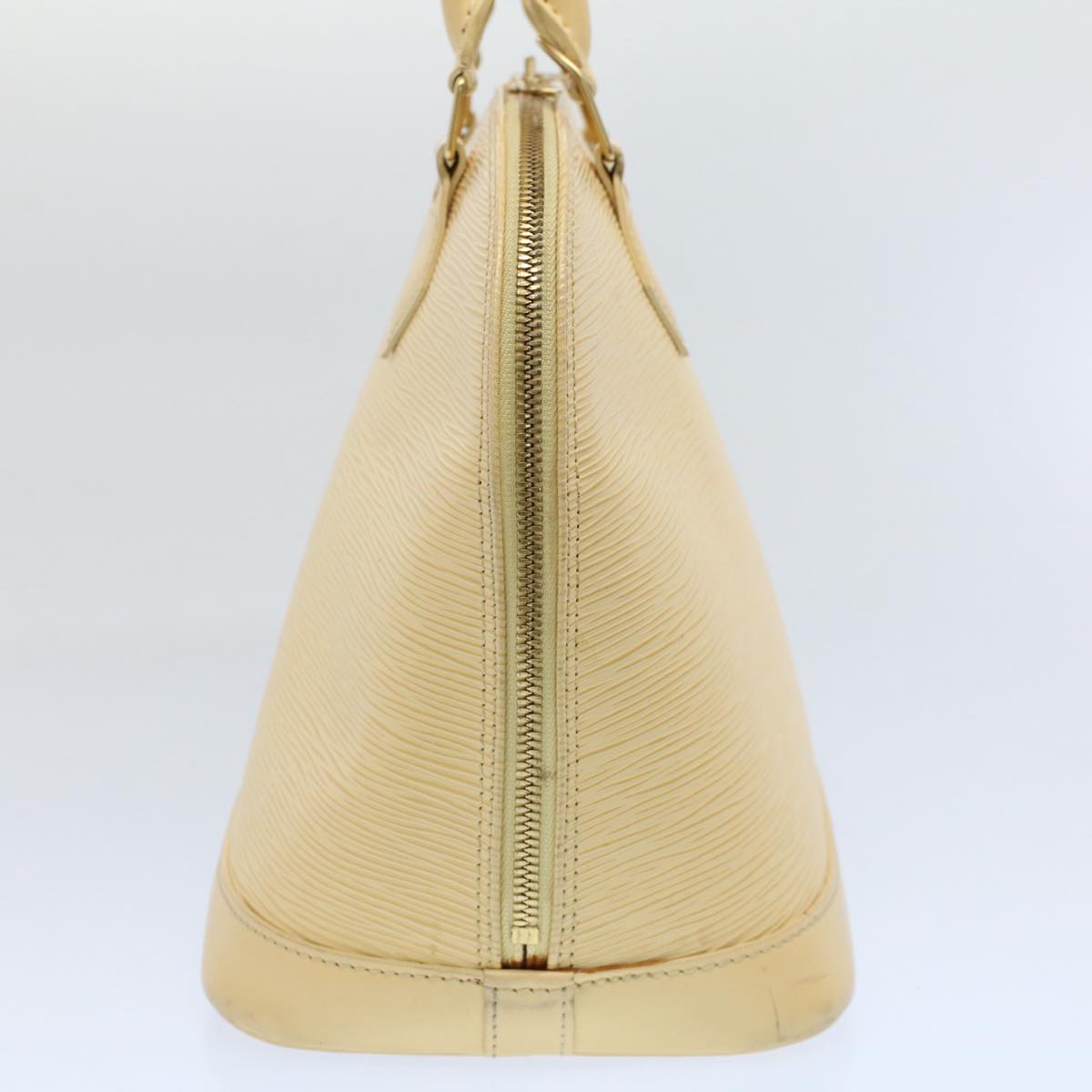 LOUIS VUITTON Epi Alma Hand Bag Cream Vanilla M5214A LV 55059