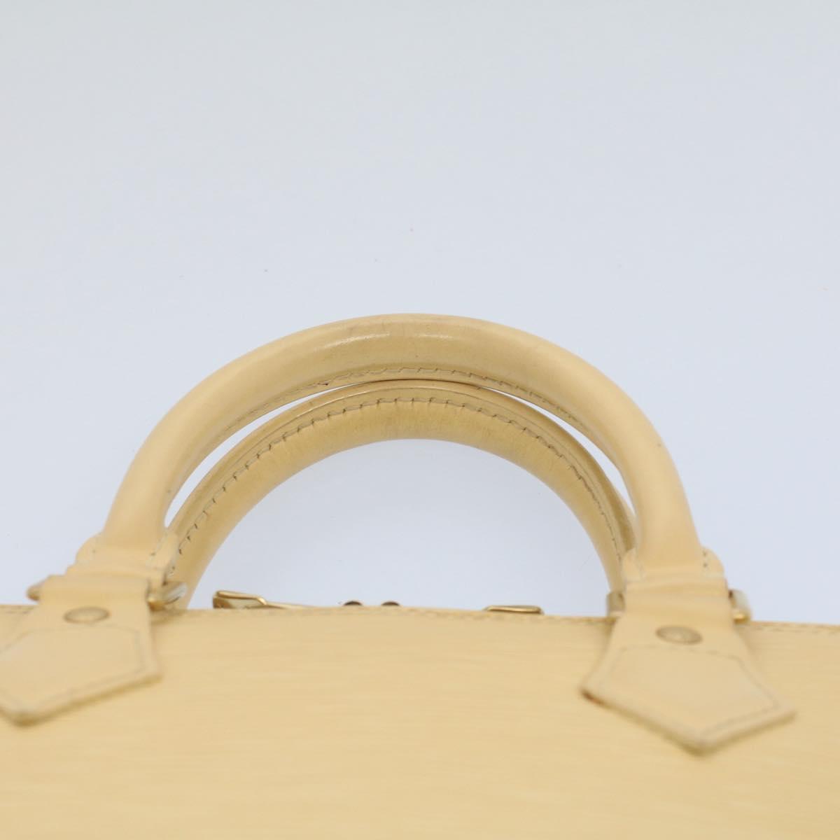 LOUIS VUITTON Epi Alma Hand Bag Cream Vanilla M5214A LV 55059