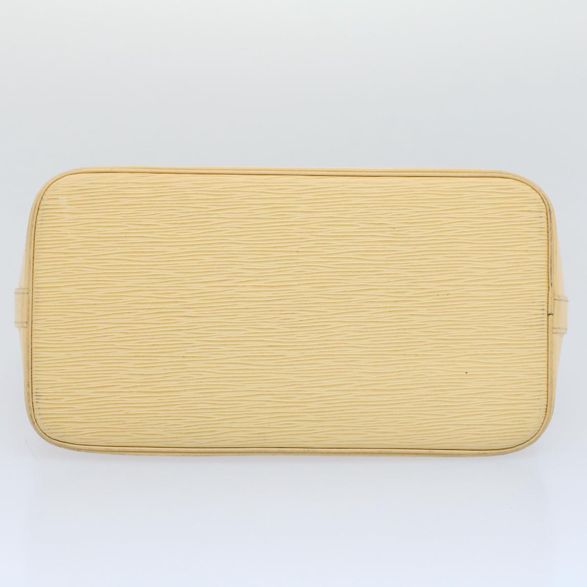 LOUIS VUITTON Epi Alma Hand Bag Cream Vanilla M5214A LV 55059