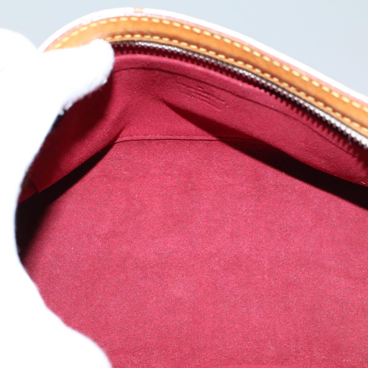 LOUIS VUITTON Monogram Multicolor Eliza Shoulder Bag White M40098 LV 55061